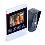 Видеодомофон цветной HDcom S-406 с записью видео по движению